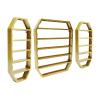 GXFCHYL Nail Polish Wall Rack Wall-Mounted Nail Polish Storage Racks Multi-Tiers Metal Cosmetic Display Rack Candy Display Rack Lipstick Perfume Wall Shelf Essential Oil Organizers view 1