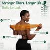 AFRIKI African Net Sponge  Exfoliating Body Scrubber, Black Owned & Rooted in Africa, All Skin Types | 45 in Long (Forest Green) view 3