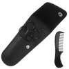 HAPINARY 1set Stainless Steel Beard Care Kit Trimming Scissors Comb and Storage Pouch for Men Grooming Tool for Barber Shops and Home Use view 1