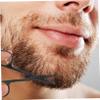 HAPINARY 1set Stainless Steel Beard Care Kit Trimming Scissors Comb and Storage Pouch for Men Grooming Tool for Barber Shops and Home Use view 3