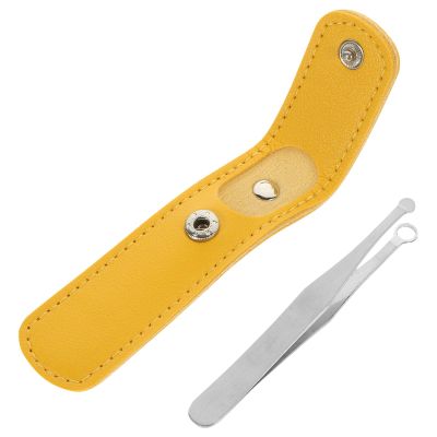 SOESFOUFU Nasal Cliers Manual Nose Hair Trimmer for Men Stainless Steel Nose Hair Clip Portable and Ergonomic Design Beauty Tool for Family Friends Random Color