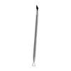 HAPINARY 2pcs Stainless Steel Cuticle Pusher Nail Cleaner Tool for Manicure and Pedicure Durable Double-end Design for Cuticle Removal and Nail Care view 1