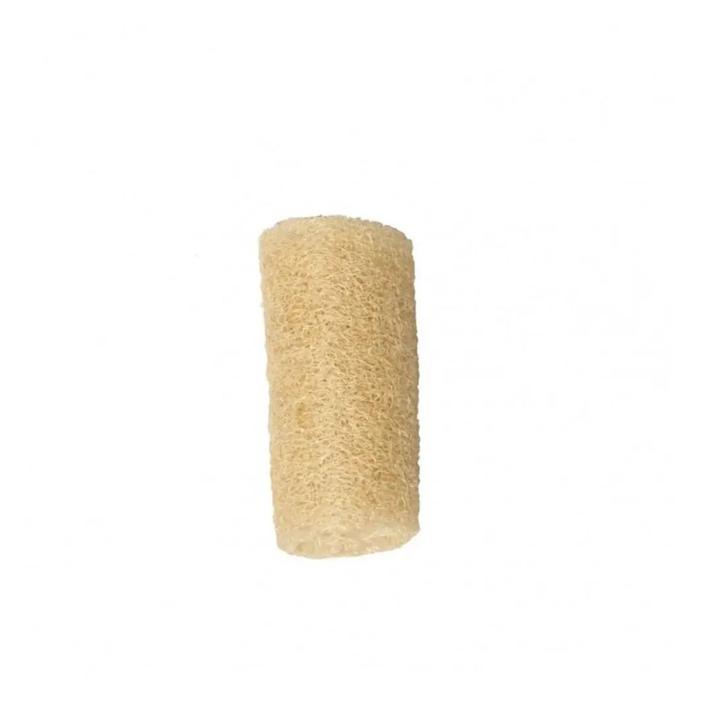 1pcs Natural Loofah Luffa Sponge Long Ecological Planting Body Shower Sponge Non-Stick Good Absorbency Dish Towels Bath(10cm)