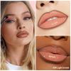 KISSIO Lip Stain Set,Peel Off Lip Liner Stain and Lip Care Oil,Transfer Proof,Long Lasting and Waterproof Lip Tint,Matte Finish,Lip Combo,05 Light brown view 2