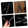 VINTORKY Multipurpose Barber Knife Holder Shaving Razor Manual Beard Cutting Portable for Men view 2