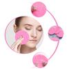 PAMINGONO 15pcs Rounded Makeup Applicators Soft Face Cleaning Sponges for Makeup Application and Removal Gentle Diameter Powder in Yellow Pink Green for Daily Use view 4