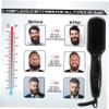 VINTORKY Hair Straightener Comb Gears for Hair and Beard Styling Multi-Functional Heated Brush for Men Electric Beard Straightening Tool view 2