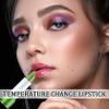 4 Pack Aloe Vera Color Changing Lipstick Set,Magic Temperature Color Change Lip Gloss Makeup Set,Waterproof Tinted Lip Balm Moisturizer,Long Lasting Nutritious Moisturizing PH Mood Lipstick for Women view 4