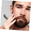 SOESFOUFU 1set Stainless Steel Beard Care Scissors and Comb Kit Storage Pouch for Men Grooming and Trimming Barber Shop view 3