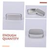 BUGUUYO 2pcs Aluminum Soap Cases Lightweight Airtight Makeup Boxes for Travel and Home Multi-Function Storage for Soap and Earphones Household Supply view 4