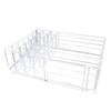 PAMINGONO Transparent Makeup Organizer Display Case for Lipstick and Eyeshadow Sturdy Cosmetic Storage Rack for Vanity Dresser Store with Ample Room for Brushes and Makeup Tools view 1