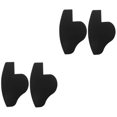 Beatifufu 4pcs Beard Filler Tool for Men Hairline Shaping Card Beard Contour Applicator Template
