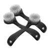 Beatifufu 9pcs Detangle Brush Facial Brush for Deep Cleansing Soft Bristle Face Scrubber for Women Men Safe Comfortable Facial Exfoliation Tool view 4