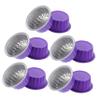 BIUDECO 10pcs Wax Melting Bowls Aluminium Foil Waxing Containers for Easy Hair Removal Nonstick Design Compatible Wax Warmers and Ovens for Waxing view 1