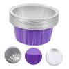 BIUDECO 10pcs Wax Melting Bowls Aluminium Foil Waxing Containers for Easy Hair Removal Nonstick Design Compatible Wax Warmers and Ovens for Waxing view 2