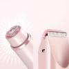 Dual-Head Shaver Women,2 in 1 Women Electric Shaver Dual-Head, Intimate Razor Womens, Ipx7 Waterproof Rechargeable, for Armpit, Legs, Arms (2) view 2