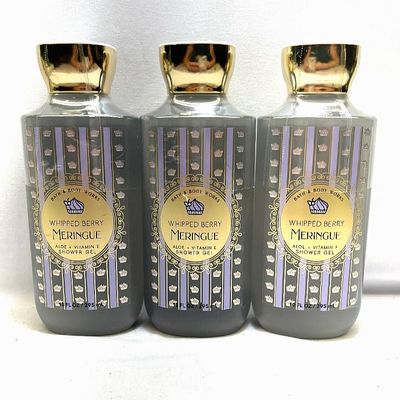3 Whipped Berry Meringue Shower Gel Bath Body 10 fl oz