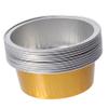 BIUDECO 10pcs Wax Bean Melting Bowl Aluminum Foil Nonstick Hair Removal Waxing Supplies view 1