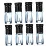 SKISUNO 8pcs 3ml Essential Oil Glass Roller Bottles Travel Perfume Squeeze Bottles Reusable view 1