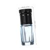 SKISUNO 8pcs 3ml Essential Oil Glass Roller Bottles Travel Perfume Squeeze Bottles Reusable view 2