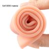 Hydrating Arm Elbow Sleeve, SEBS Moisturizing Arm Sleeves with Thumb Hole Washable Elastic at Home or Beauty Needs Suitable for Men and Wome (Skin Color) view 2