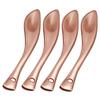 Baluue 4pcs Facial Cream Spoons Cosmetic Spatulas for Eye Cream Lotion and Moisturizers Lightweight Easy to Carry for Travel and Home Use view 1