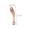 Baluue 4pcs Facial Cream Spoons Cosmetic Spatulas for Eye Cream Lotion and Moisturizers Lightweight Easy to Carry for Travel and Home Use view 4