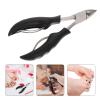 Beatifufu 3pcs Sturdy Stainless Steel Nail Clipper for Grooming and Nail Care for Fingernails and Toenails Portable Design for Travel and Home Use view 3