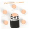 Baluue Volcanic Face Roller for Oil Control Portable Facial Massager for Rapid Oil Absorption Unisex Design for All Skin Types at Home Gym Office view 2