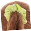 Baluue 4pcs Fluorescent Color Hair Scrunchies for Women Stretchy Ponytail Holders and Hair Accessories for Sports and Daily Use Soft and Ties for view 3