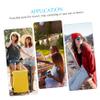 Baluue 4pcs Travel Toiletry Bottles Silicone Squeeze Bottles for Shampoo Conditioner Lotion Refillable Compact Portable view 2