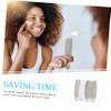 Baluue 4pcs Travel Toiletry Bottles Silicone Squeeze Bottles for Shampoo Conditioner Lotion Refillable Compact Portable view 4