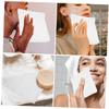 Beatifufu 12pcs Square Face Washcloths Soft Cotton Towels Reusable Makeup Remover Pads for Bath view 2