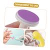 Wakauto 60pcs Electric Nail Trimmer Grinding for Safe Nail Care Easy to Install for Toddlers view 3
