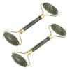 Baluue 2pcs Jade Roller Gua Sha Natural Stone Facial Neck Massager for Improved Skin Absorption Compact Travel for Relaxation and view 1