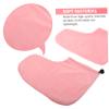 Beatifufu 3pairs para Pedicure Socks Foot Pain Relief Leg Cracked Heel Stick Beauty Wax Therapy Foot Wrapping Cover view 4