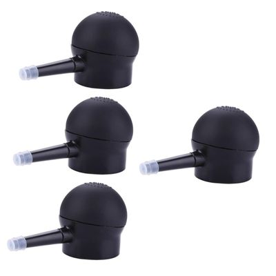 Beatifufu 4pcs Hair Fiber Spray Applicator Tool for Salon Use Precision Nozzle for Even Distribution of Hair Fibers Professional Beauty Accessory