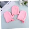 Baluue Facial Mitts Makeup Removal Pads Makeup Cleansing Gloves for Face Wash view 4