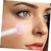 Baluue 5pcs Powder Puff Makeup Sponge Comfortable Foundation Applicator for Skin Soft Round Head Blending Sponges for Daily and Professional Use Pink White Handle view 4