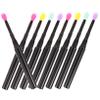 FOMIYES 12pcs Silicone Lip Brush with Cover Comfortable Lip Gloss Applicator for Smooth Application Eyeshadow and Lipstick for Travel and Everyday Use view 1