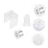 Beatifufu 6sets DIY Lipstick Molds Lip Balm Molding Accessory DIY Lipstick Kit Portable view 4