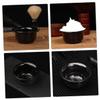 Baluue 3pcs Men Shaving Bowls Bowl for Wet Shaving Portable Design for Home Travel Use Grooming Supply for Barbers and Personal Care view 2