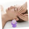 NOLITOY Ice Facial Roller Reusable Silicone Skin Mold for Puffiness Relief and Skin Repair for Face Care and Easy to Use Purple view 4