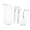 FOMIYES 5sets Grooming Scissors Eyebrow Trimmer Razor Stylish Beauty Tool Kit Complete view 3