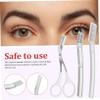 FOMIYES 5sets Grooming Scissors Eyebrow Trimmer Razor Stylish Beauty Tool Kit Complete view 4