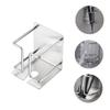 NOLITOY Wall-mounted Electric Razor Holder for Shower Stainless Steel Shaver Organizer Space-saving Design for Home and Barber Shop Easy Installation Durable Resistant view 4