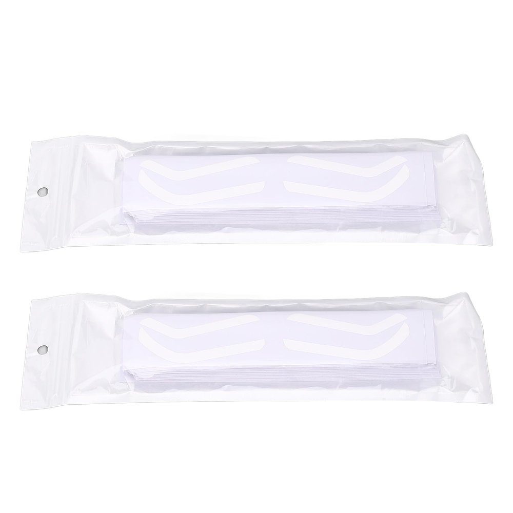 100 Sheet Brow Stencil Stickers Disposable Hygienic Adhesive Eyebrow Template for Brow Shape Makeup Artists (Type A)