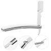 FRCOLOR Razor Blades Holder for Men Sturdy Manual Shaving Tool with Ergonomic Design for Home Use and Family and Friends view 2