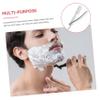 FRCOLOR Razor Blades Holder for Men Sturdy Manual Shaving Tool with Ergonomic Design for Home Use and Family and Friends view 4