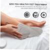 Beatifufu 3pairs Comfortable Wax Therapy Foot Covers for Paraffin Wax Treatment Elastic Band Design Washable Reusable Foot Wraps for and view 3